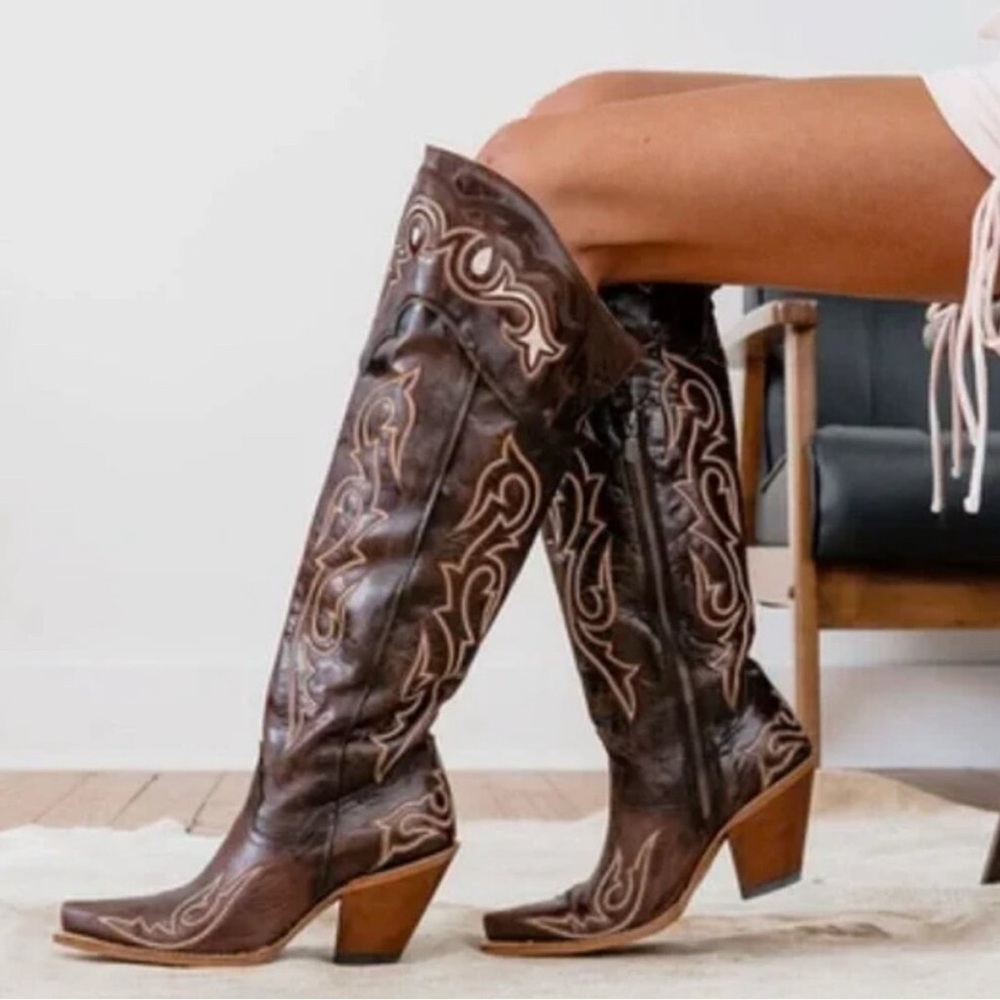 Dan Post Brown Western Boots